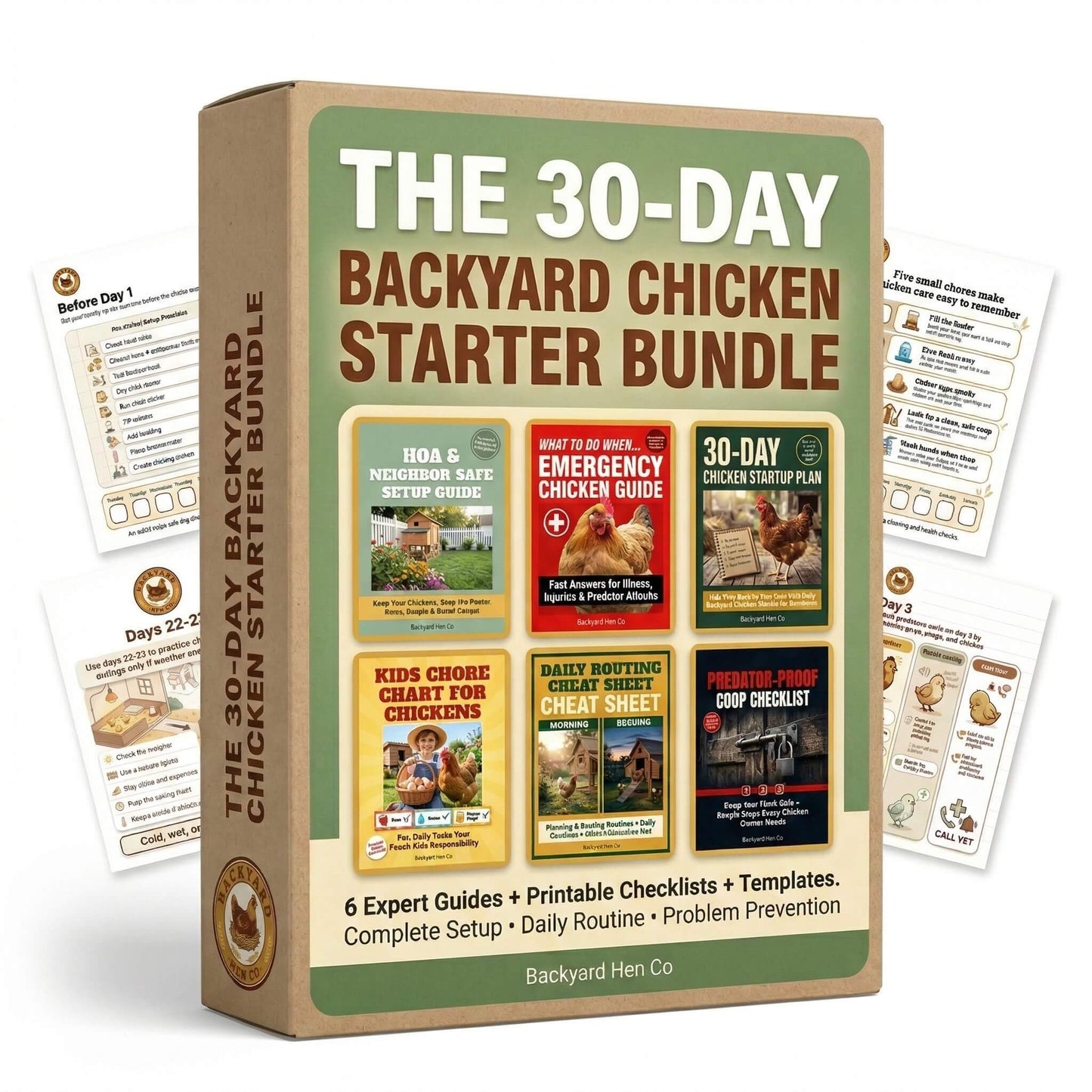 The 30-Day Backyard Chicken Starter Bundle